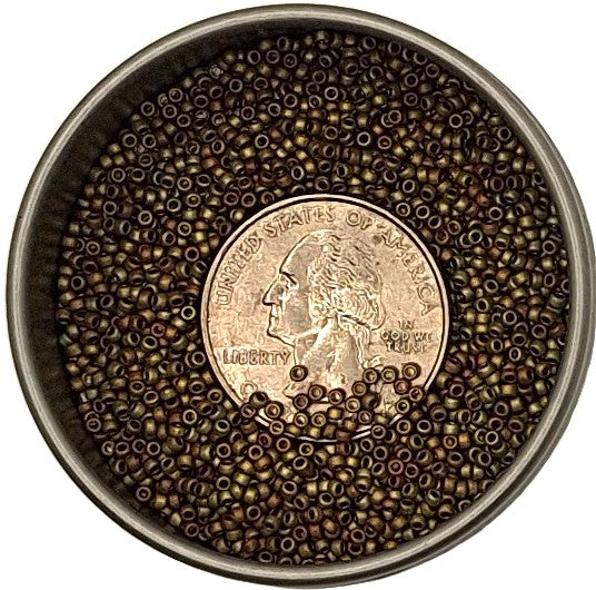 15/0 Higher-Metallic Carnival Matte Toho Round Seed Beads 10g