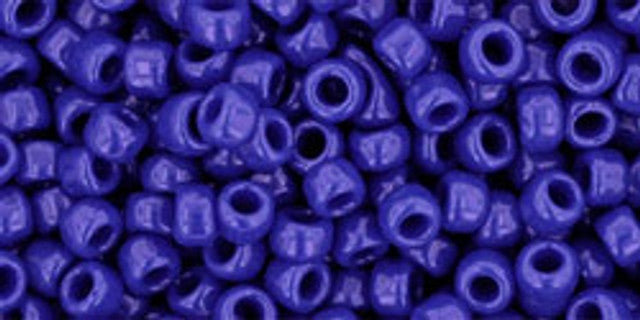 3/0 Navy Blue Opaque Toho Round Seed Beads 25g