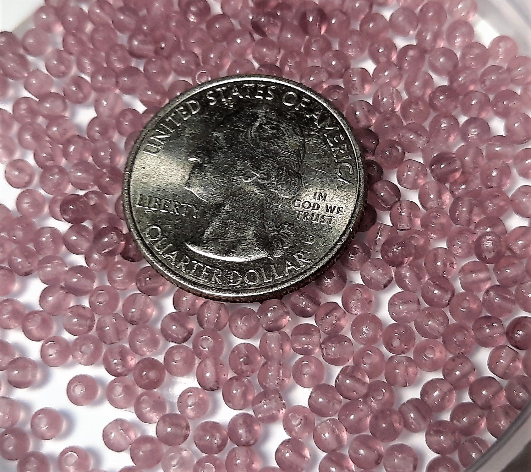 3mm Amethyst Smooth Round Czech Glass Druk Loose Beads 200ct