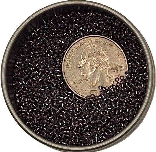 15/0 Tanzanite Transparent Silver-Lined Toho Round Seed Beads 10g