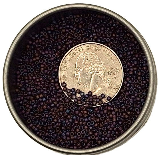 15/0 Andromeda Matte Toho Round Seed Beads 10g