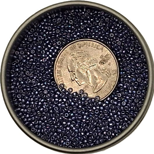 15/0 PermaFinish Metallic Polaris Toho Round Seed Beads 10g