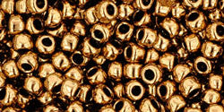 3/0 Bronze Metallic Toho Round Seed Beads 25g