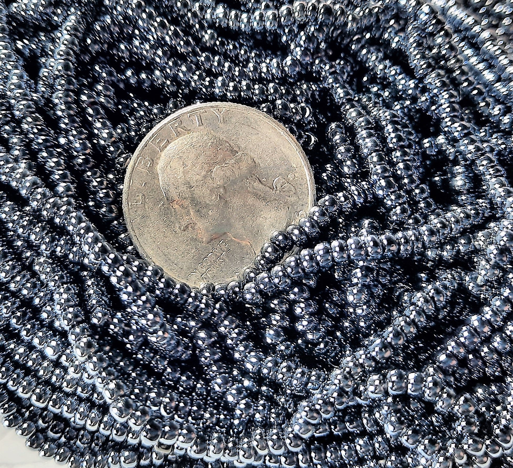 8/0 Sphinx Luster Strung Czech Seed Beads Half Hank