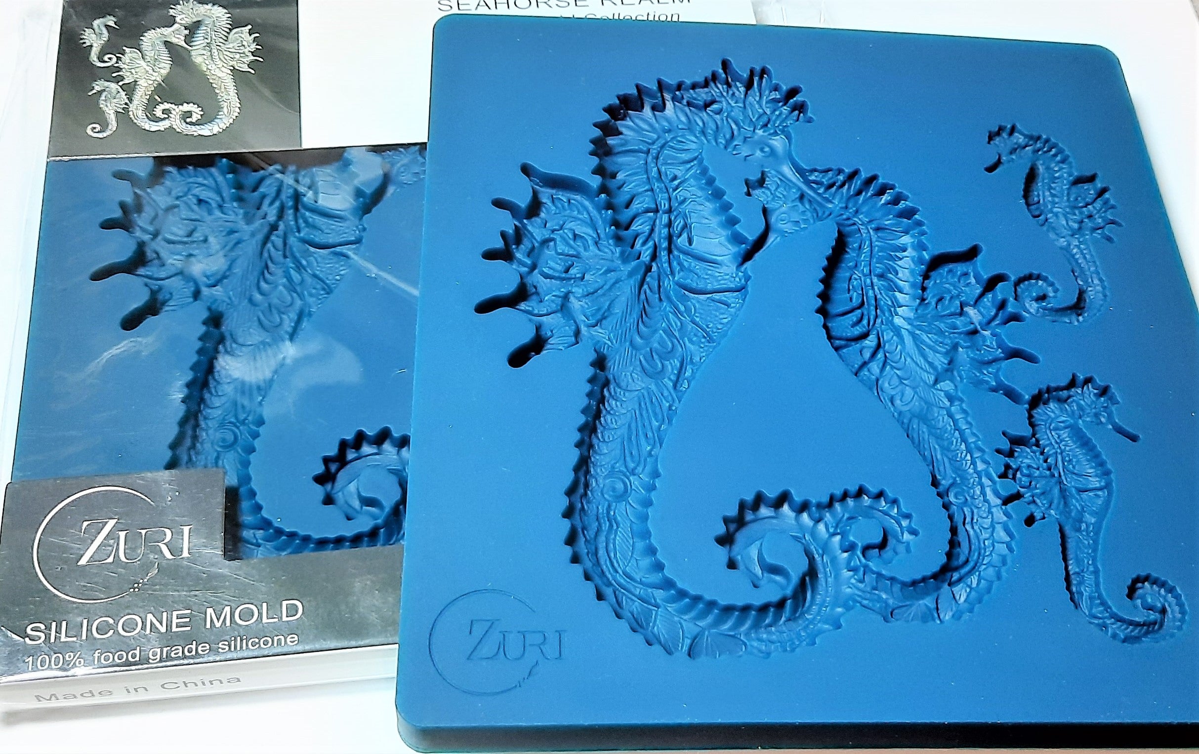 Seahorse Realm Mold Food Safe by Zuri Designs