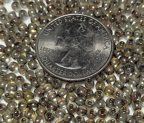 3mm Lumi Green Smooth Round Czech Glass Druk Beads 100ct