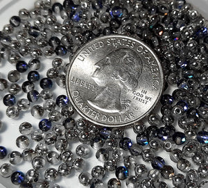 3mm Heliotrope Smooth Round Czech Glass Druk Beads 200ct