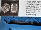 The Pisces Zodiac Mold Food Safe by Zuri Designs