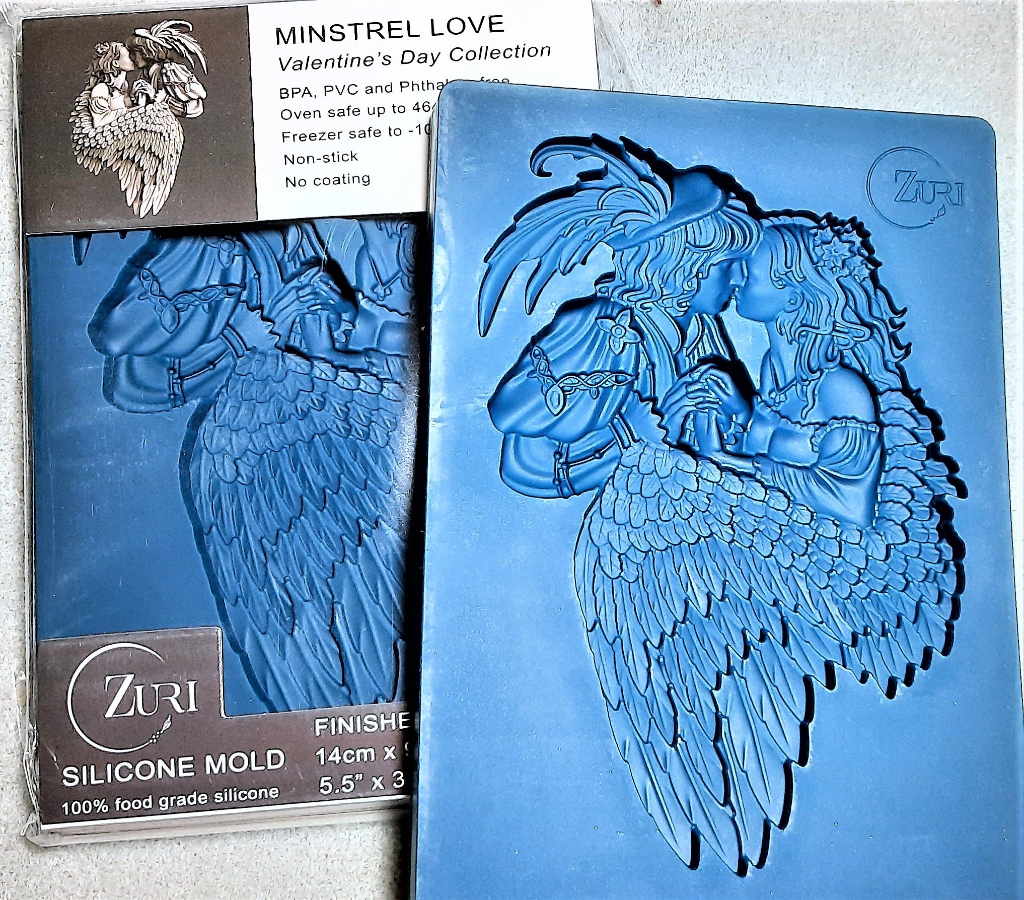 Minstrel Love Fantasy Food Safe Mold by Zuri Designs