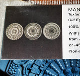 Mandala Texture Sheet 2 Food Safe Mold by Zuri Designs