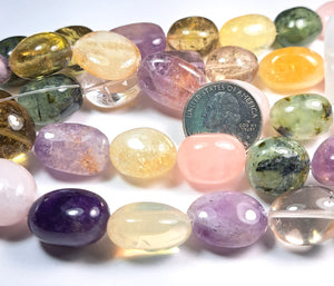 15-20mm Mixed Nugget Gemstone Beads 8-Inch Strand